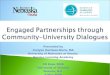 Engaged Partnerships Through Community University Dialogues    Cu Expo2008   Chk   Victoria Bc
