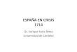 España en crisis 1714
