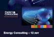 Energy Consulting - 12 лет!