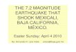 7 2 Mexicali Quake April  2010