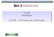 IECJ - CAP. 2 - O processo de Socialização - 1º Ano - EM