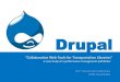 Drupal: Collaborative Web Tools for Transportation Libraries