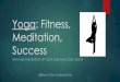 Yoga for Fitness, Strength and Success