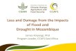Loss and Damage Case Study  CCAFS - ACPC Presentation