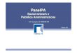 PanelPA Social network e Pubblica Amministrazione