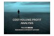 Cost-Volume-Profit Analysis by Paulino Silva