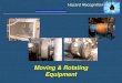 Moving & rotating equipment ppt