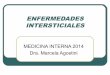 Enfermedades intersticiales 2014