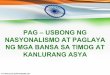 Aralin 2   pag - usbong ng nasyonalismo at paglaya ng mga bansa sa timog at kanlurang asya