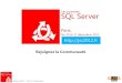 Journées SQL Server 2012   Attentes et Performances