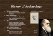 History of archaeology