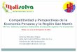 Competitividad y perspectivas de la economía peruana y la región san martín