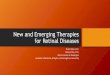 New and emerging therapies for retinal diseases