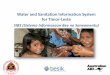 Water and Sanitation Information System  for Timor-Leste  SIBS (Sistema Informasaun Bee no Saneamentu)