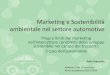 Marketing e sostenibilità ambientale nel settore automotive