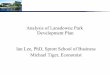 Financial analysis for the Lansdowne Live proposal