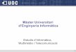 Informació Màster Universitari d'Enginyeria Informàtica UOC
