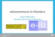 Geert Mareels - Welcome / Flemish e-Government