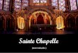 Sainte Chapelle   Francia