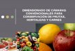 Dimensionado de Cámaras Convencionales Para Conservación de Frutas