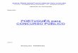 Português para concurso público para PRF