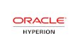 Desayuno Oracle Hyperion HPCM