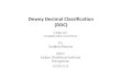 Dewey decimal classification