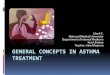 General concepts in asthma treatment