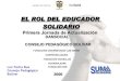Roll Del Educador En El Modelo Solidario Ok