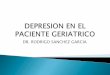 Depresion en el paciente geriatrico