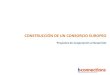 Construcción consorcios cooperación europea