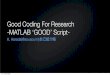 Good coding for research