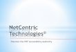 PDF Accessibility Solutions from NetCentric Technologies (CommonLook)