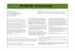 RACE Newsletter - April 2011