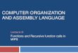 Lecture08 assembly language