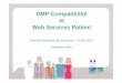 2011-06-21 ASIP Santé JNI "DMP Compatibilité & Web Services Patient"
