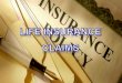 Life Insurance claims