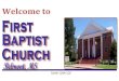 First Baptist Church Belmont Weekly Announcements for May 11, 2014