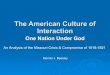 American Culture of Interaction: One Nation Under God