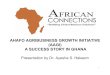 Agri09-Day III - Session III - Ayesha Hakeem - African Connections