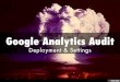 DIY Google Analytics Audit