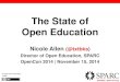 The State of Open Education (#OpenCon2014) Editable Version