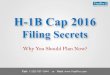 Top 5 H-1B Cap 2016 Filing Secrets from US Immigration Attorney