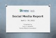Example of Client's Monthly Social Media Report