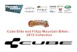 Cube Elite and Fritzz Mountain Bikes : 2015 Collection