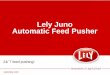 Lely Juno feed pusher