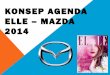 Konsep Agenda ELLE Indonesia - MAZDA 2014