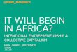 It Will Begin in Africa?: Collective Capitalism