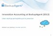 Innovation accounting at BackupAgent v2