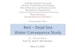 Red – dead sea conveyance